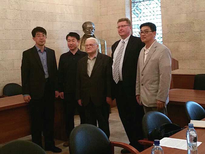 Первая совместная научная конференция Института востоковедения РАН и Национального института корейской истории (Республика Корея).