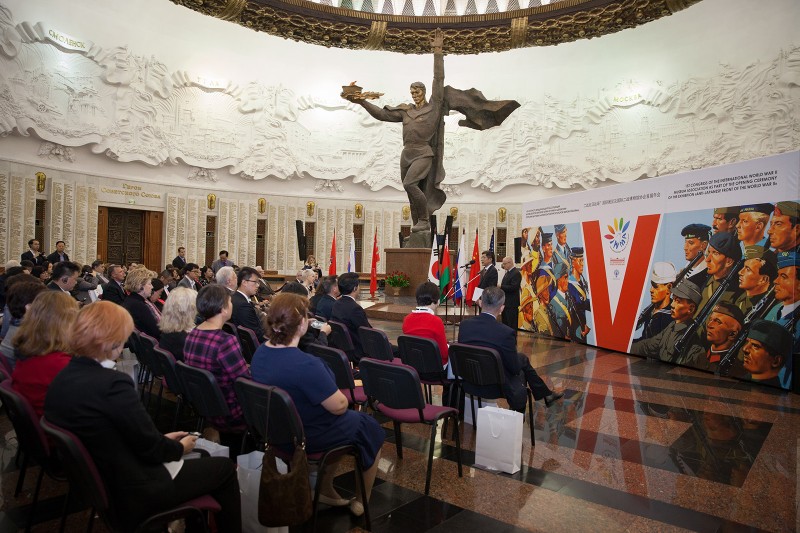Выступление Е.Н.Катасоновой на Международной конференции в рамках I Конгресса Международной Ассоциации музеев Второй мировой войны
