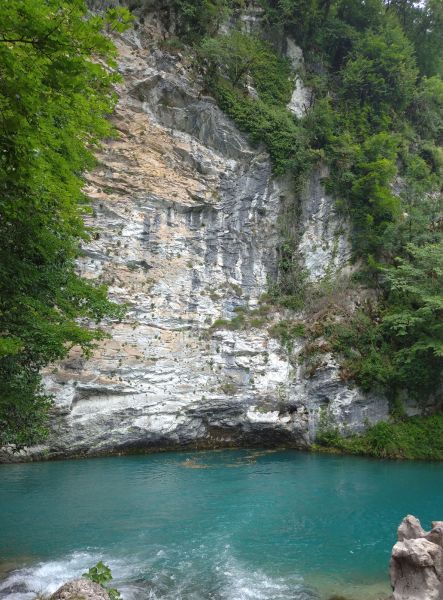 Водопад. Абхазия