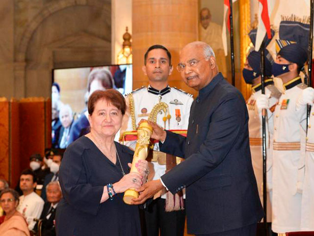 Tatyana Shaumyan, the Head of the Indian Center Studies, Was Awarded Highly 