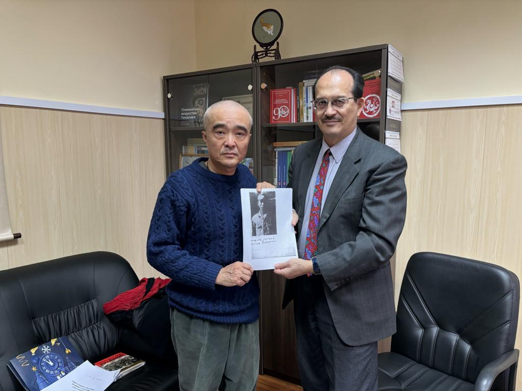 Встреча с учёным из Тайбэя и обсуждение проекта по изданию фотоальбома о жизни японских военнопленных в СССР в 1945-1956 гг.