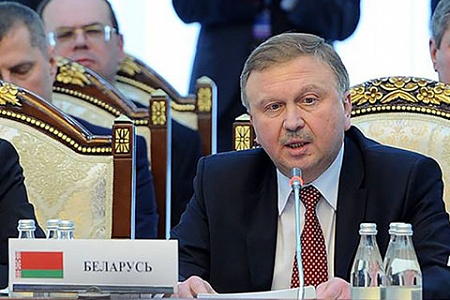На фото премьер-министр Белоруссии Андрей Кобяков. Фото пресс-службы ЕАС