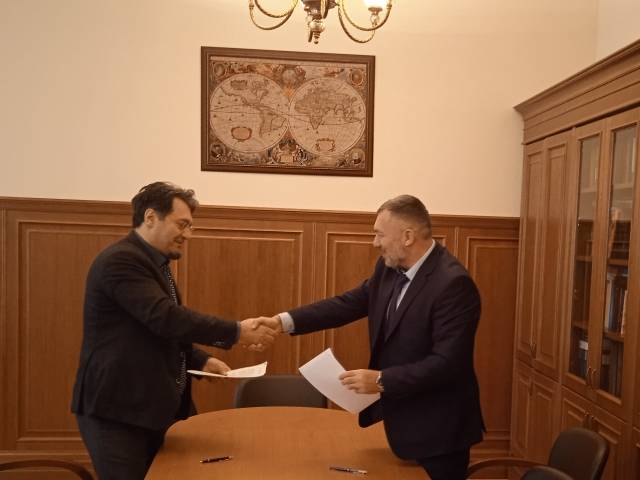 Соглашение о сотрудничестве между ИВ РАН и  Владикавказским научным центром (ВНЦ) РАН