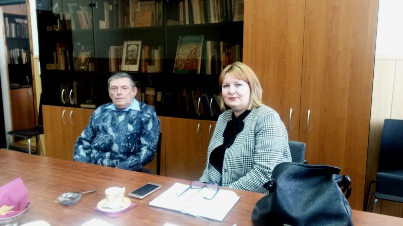 Встреча со вторым секретарем посольства Республики Сербии в РФ О. Йованович в секторе Пакистана